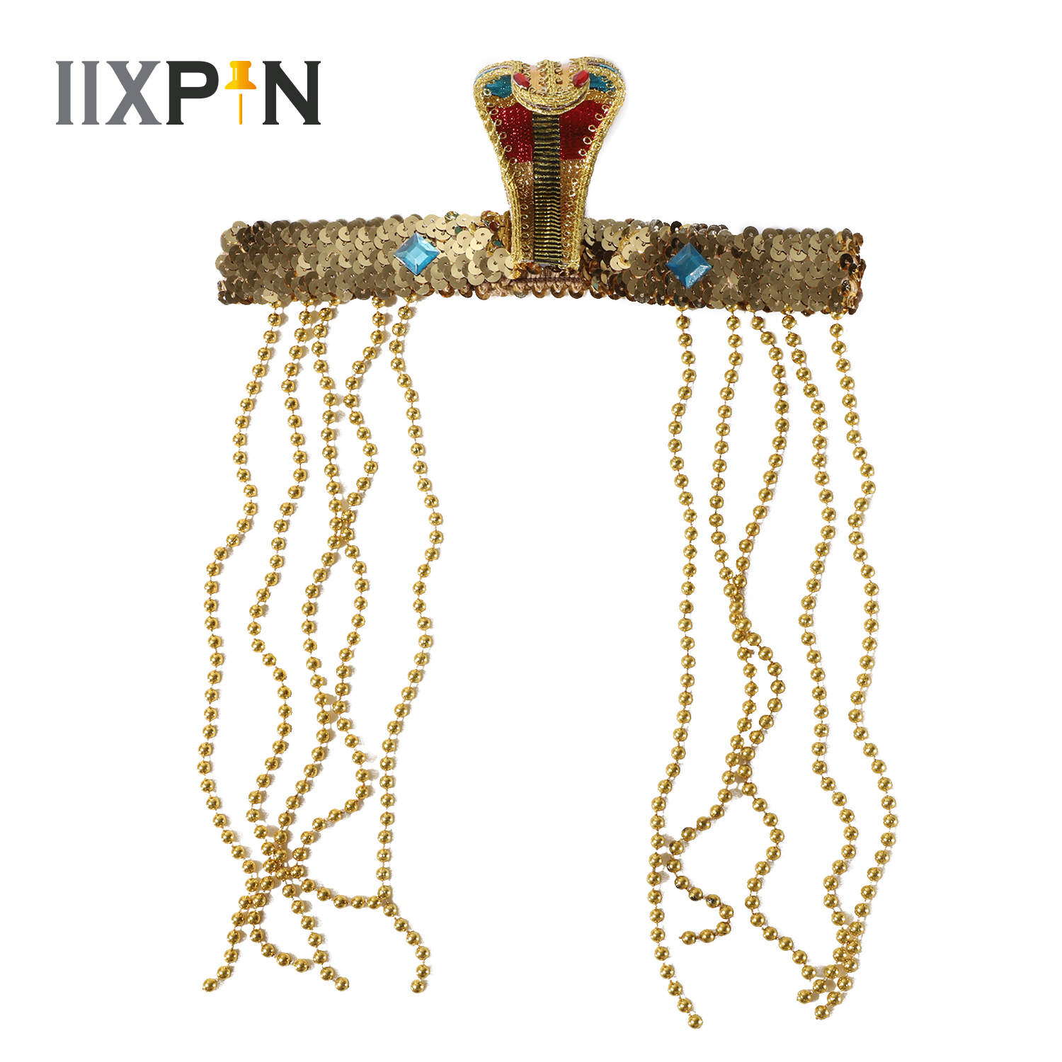 Women Accessories In Egypt - Retro starożytna egipska królowa nakrycia głowy