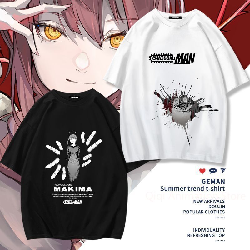 Women'S Clothing And Accessories - Koszulka z krótkim rękawem Chainsaw Man