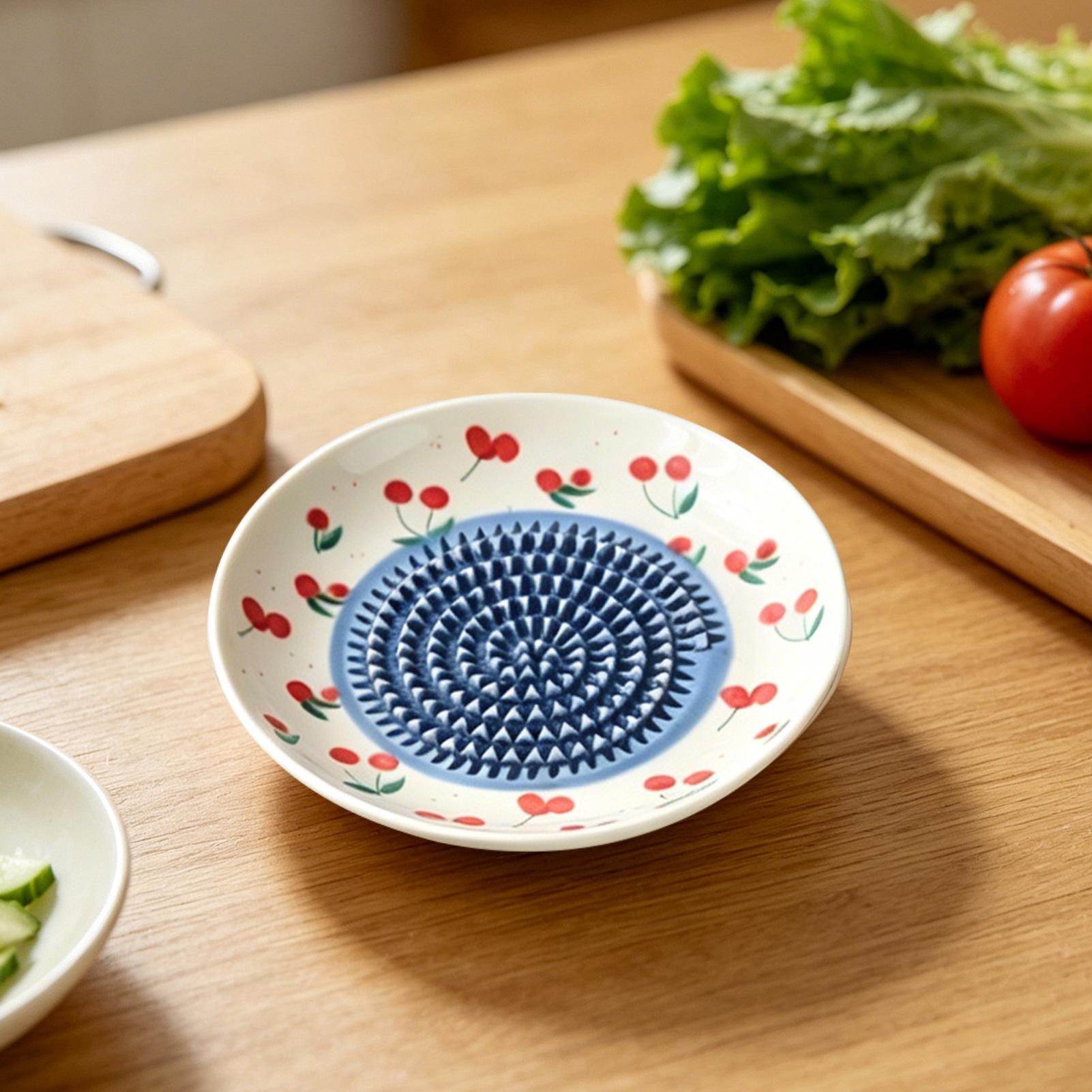 Women Kitchen Accessories - Prosta ceramiczna tarka do imbiru, ręczny