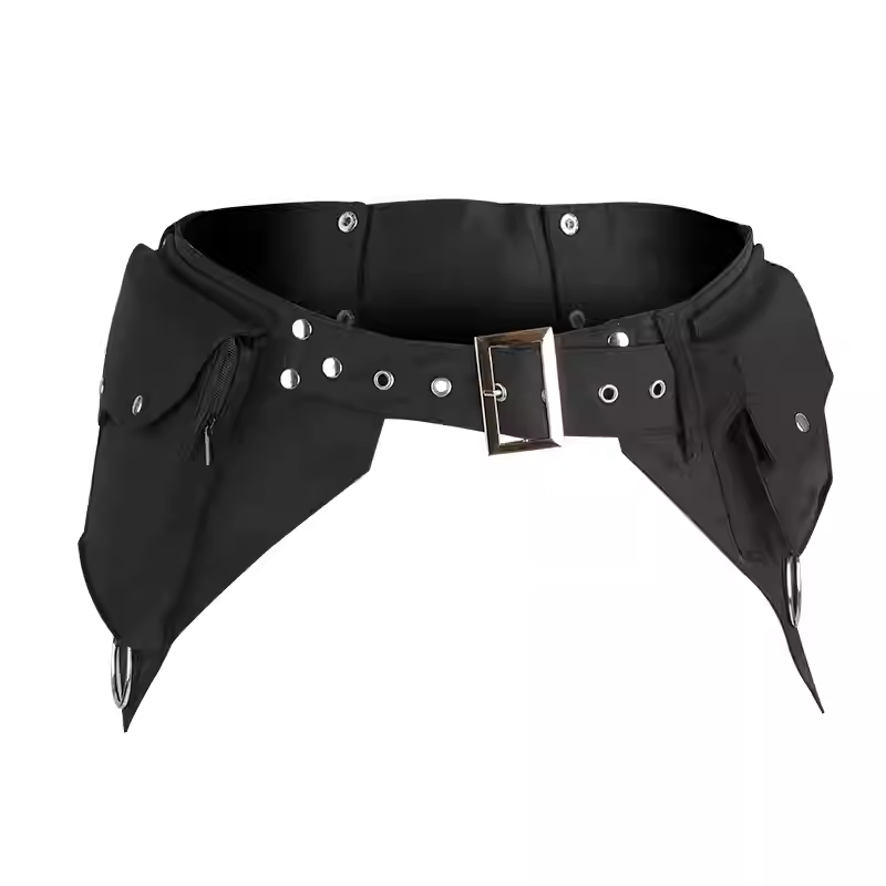 Women Accessories Bag - Damska Średniowieczna Punkowa Saszetka Biodrowa Steampunkowa