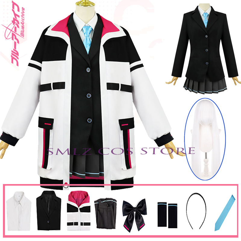 Women'S Clothing And Accessories - Kei Cosplay Anime Gra Blue Archive