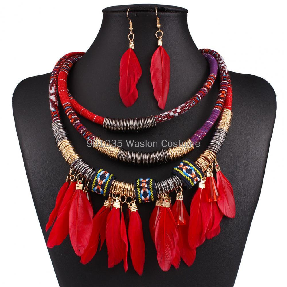 Women Accessories In Egypt - 2 sztuk/zestaw naszyjnik z frędzlami z