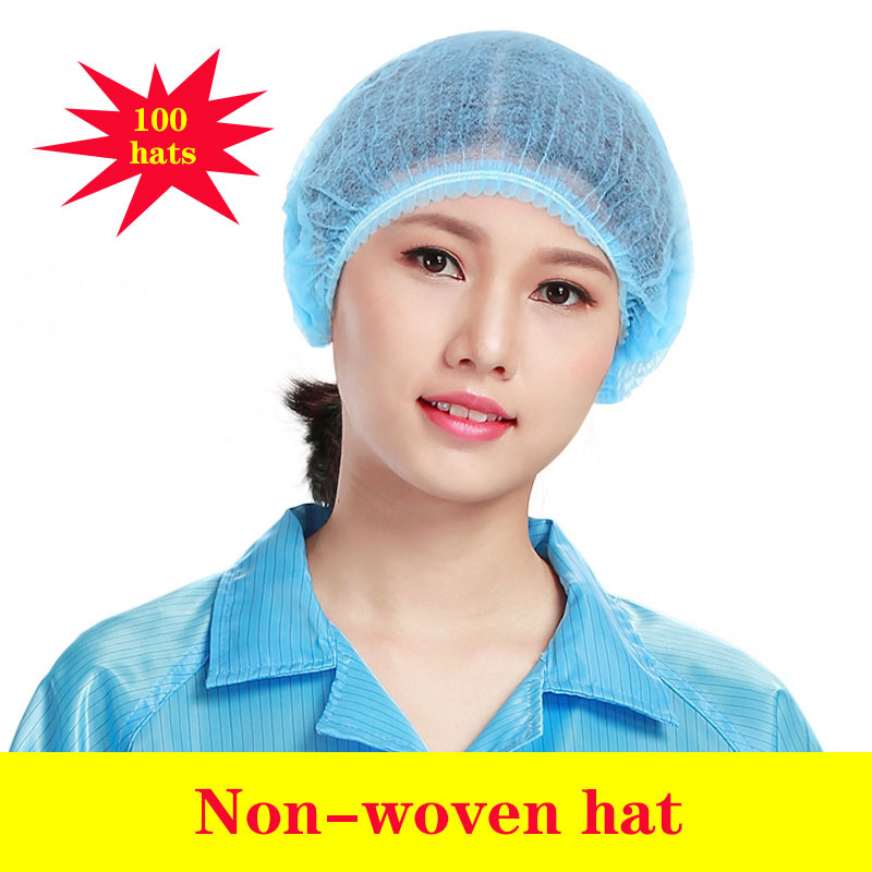 Women Kitchen Accessories - Jednorazowe do jedzenia czapki włókniny tkaniny
