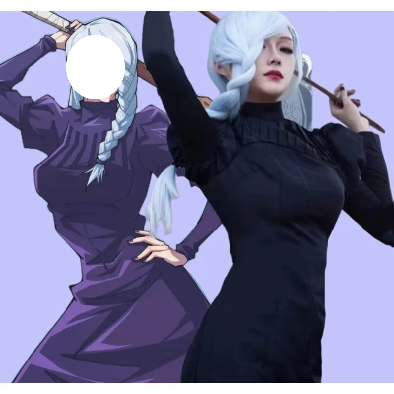 Women'S Clothing And Accessories - Anime Meimei Jujutsu przebranie na karnawał