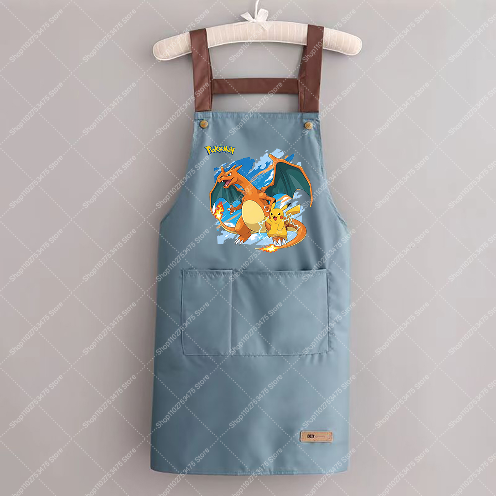 Women Kitchen Accessories - Damskie Męskie Modne Fartuchy z Nadrukiem