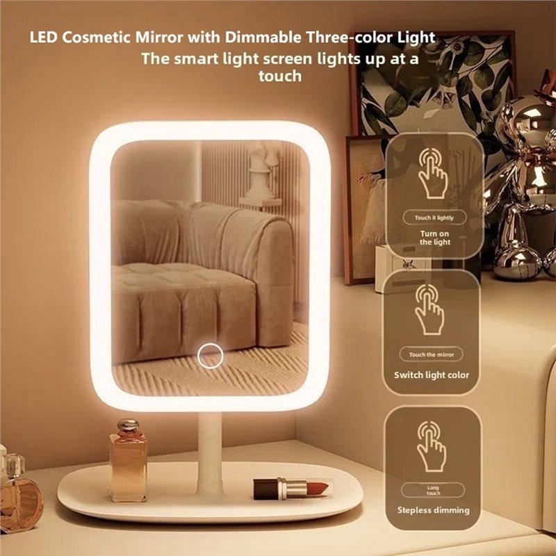 Women Electronic Accessories - 【AKCESORIA ELEKTRONICZNE】Lusterko do makijażu z możliwością