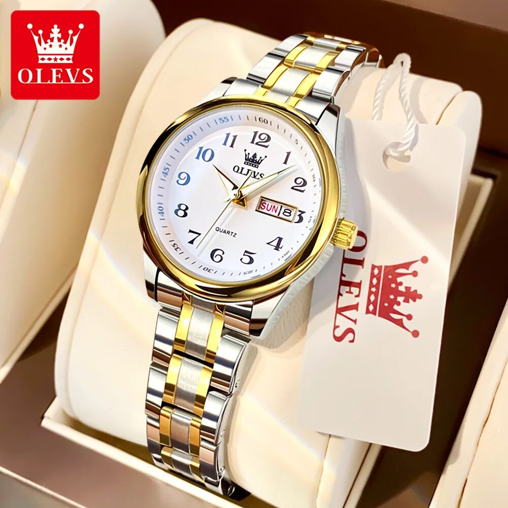 Women Accessories Display - OLEVS 5567 luksusowy zegarek kwarcowy dla
