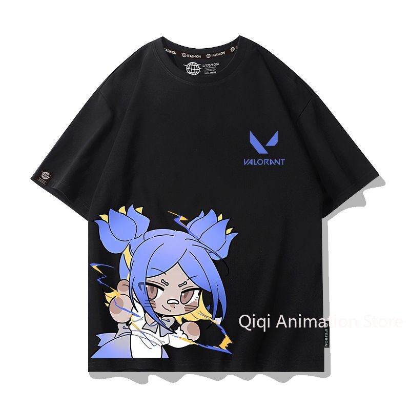 Women'S Clothing And Accessories - Koszulka VALORANT Anime Jett Omen Clove