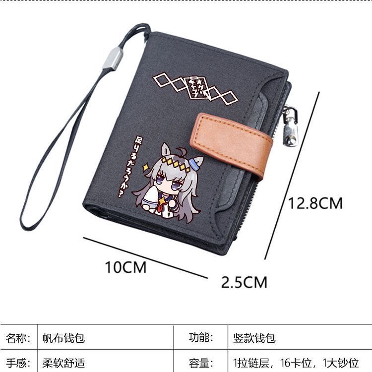 Women Accessories Bag - Portfelik Anime Japońskie Małe Kuri Hat