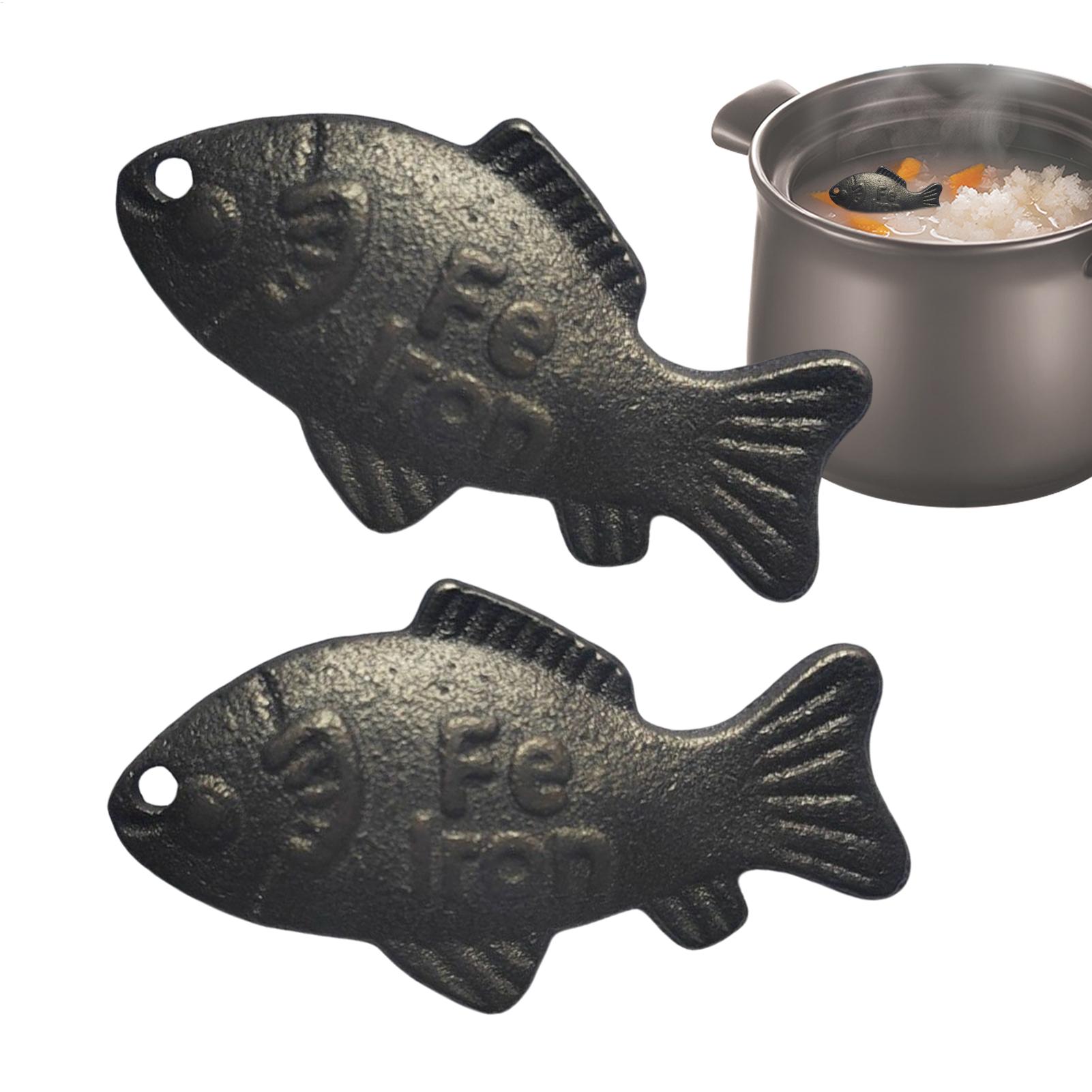 Women Kitchen Accessories - 2 sztuki Żelazna Ryba Naturalne Źródło