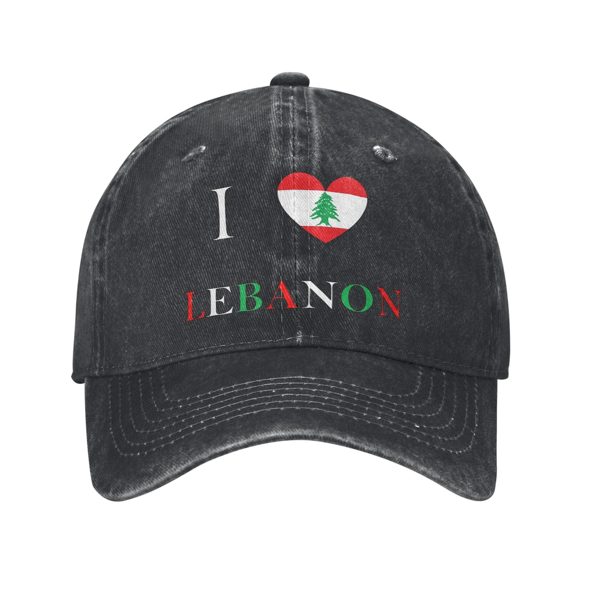 Women Accessories Lebanon - Czapki typu trucker z flagą Libanu,