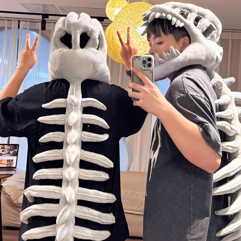 Women'S Clothing And Accessories - Kostium Cosplay Szkieletu Dinozaura 3D Śliczny