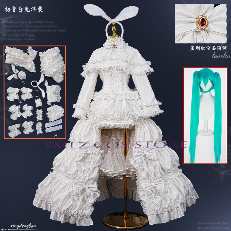 Women'S Ear Accessories - Kostium Cosplay Anime Króliczka MikuuU 2026,