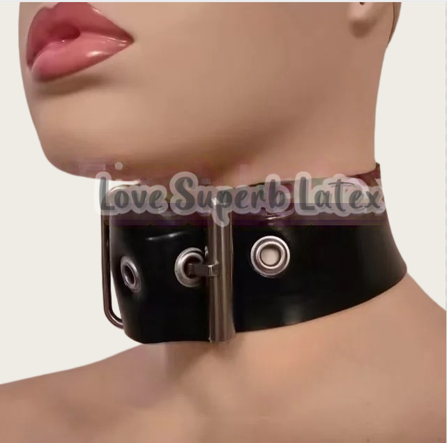 Women'S Clothing And Accessories - 0.4mm Seksowny lateksowy choker na szyję,
