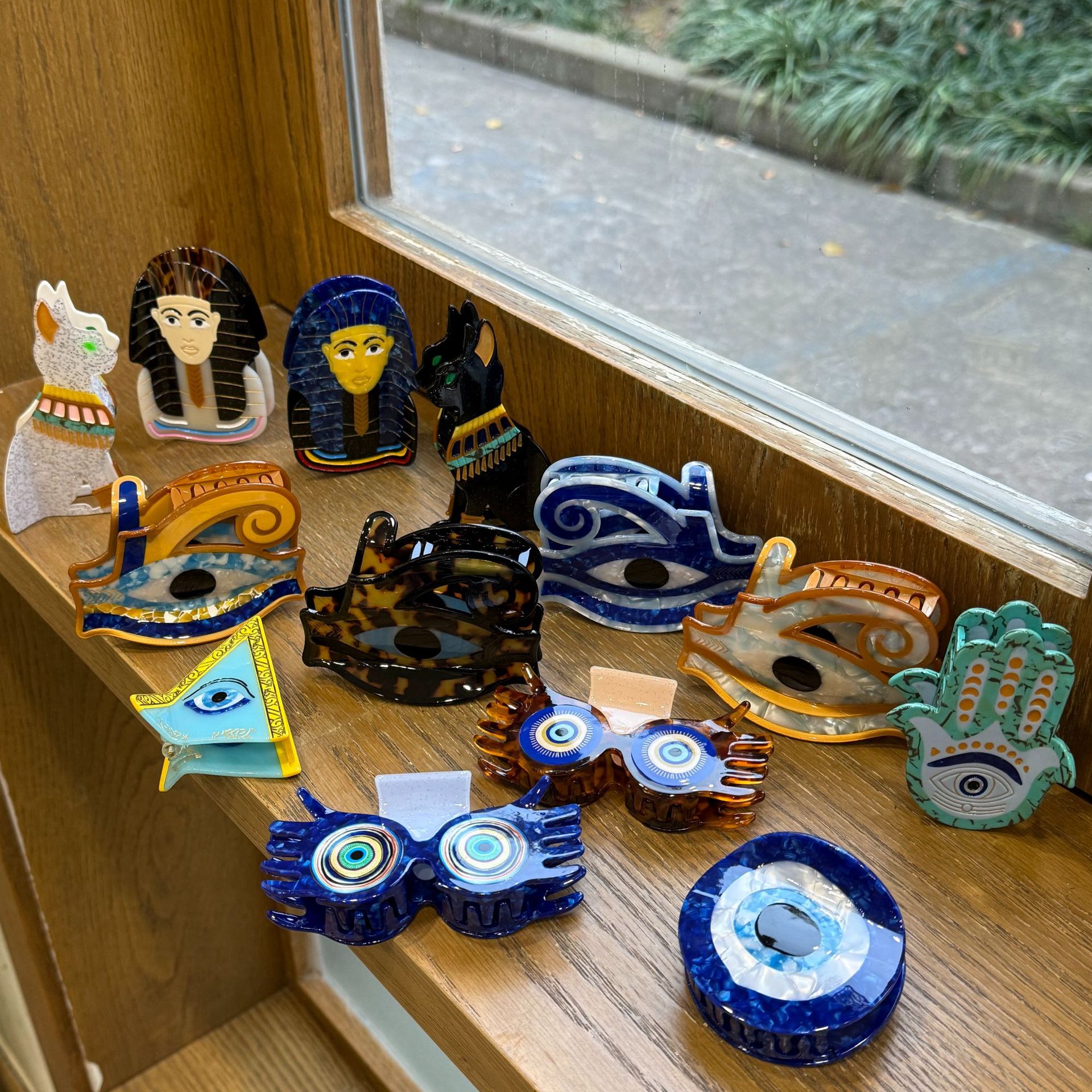 Women Accessories In Egypt - Kreatywny zabawny octan Egipt Diabelskie oko