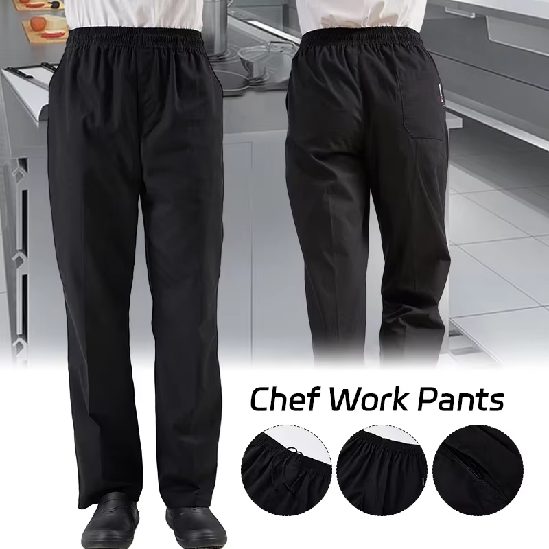 Women Kitchen Accessories - Wysokiej jakości spodnie kucharskie męskie, nowe