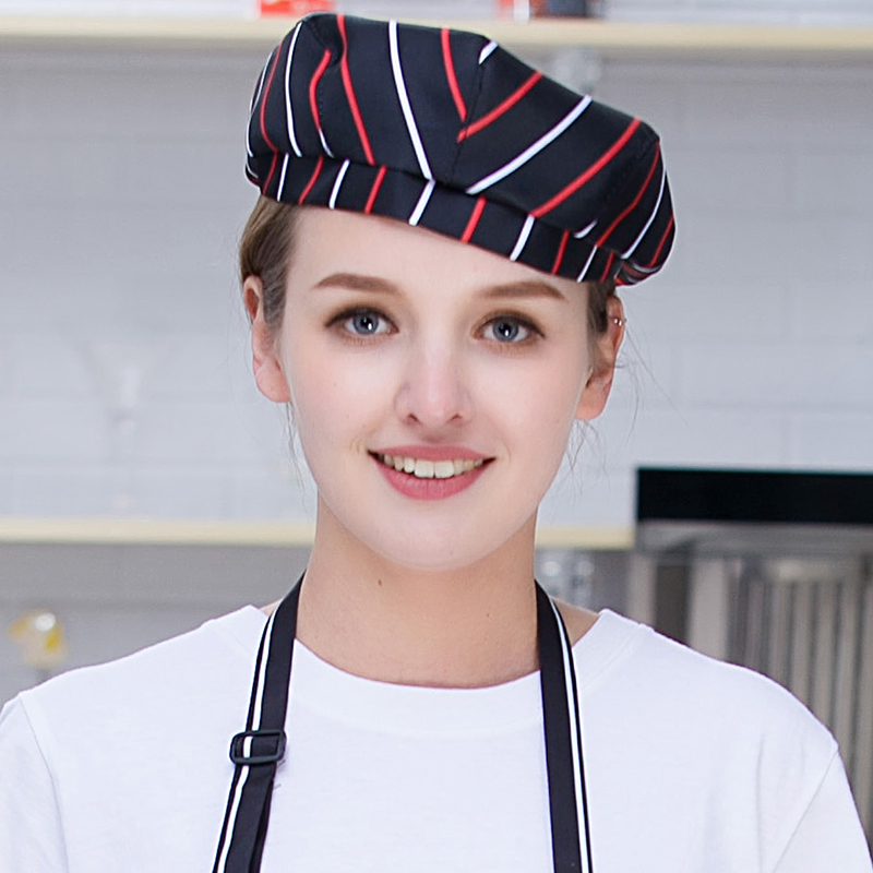 Women Kitchen Accessories - Czapka kucharska do gastronomii hotelowej, cateringu,