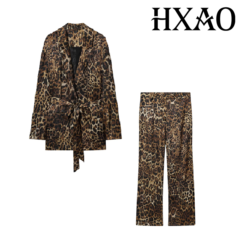 Zestawy spodni HXAO Leopard, 2 – Women Electronic Accessories recenzja i cena