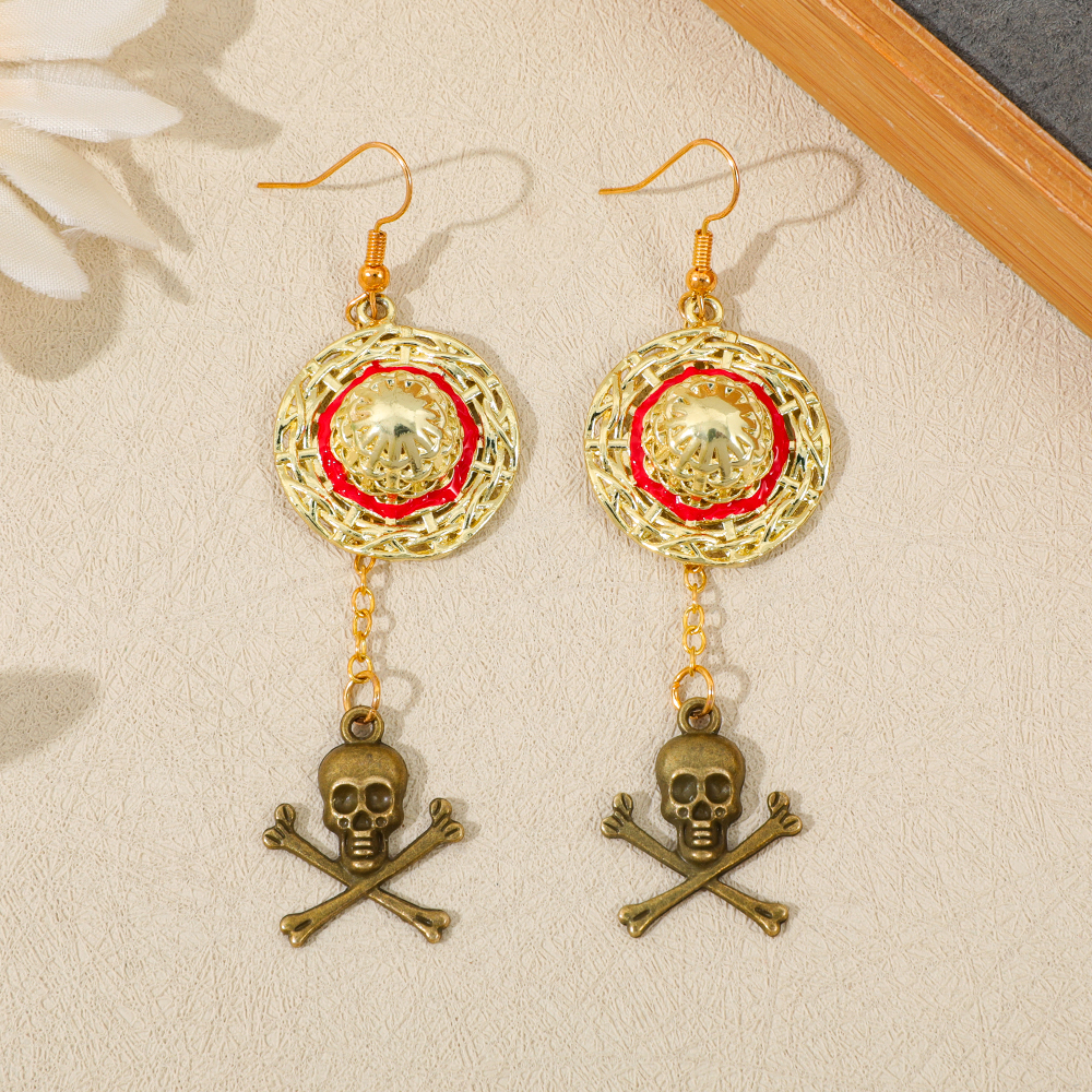 Kolczyki One Piece Luffy Anime – Women'S Ear Accessories recenzja i cena