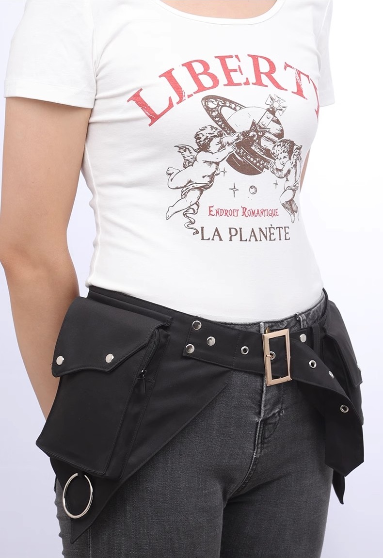 Damska Średniowieczna Punkowa  – Women Accessories Bag recenzja i cena
