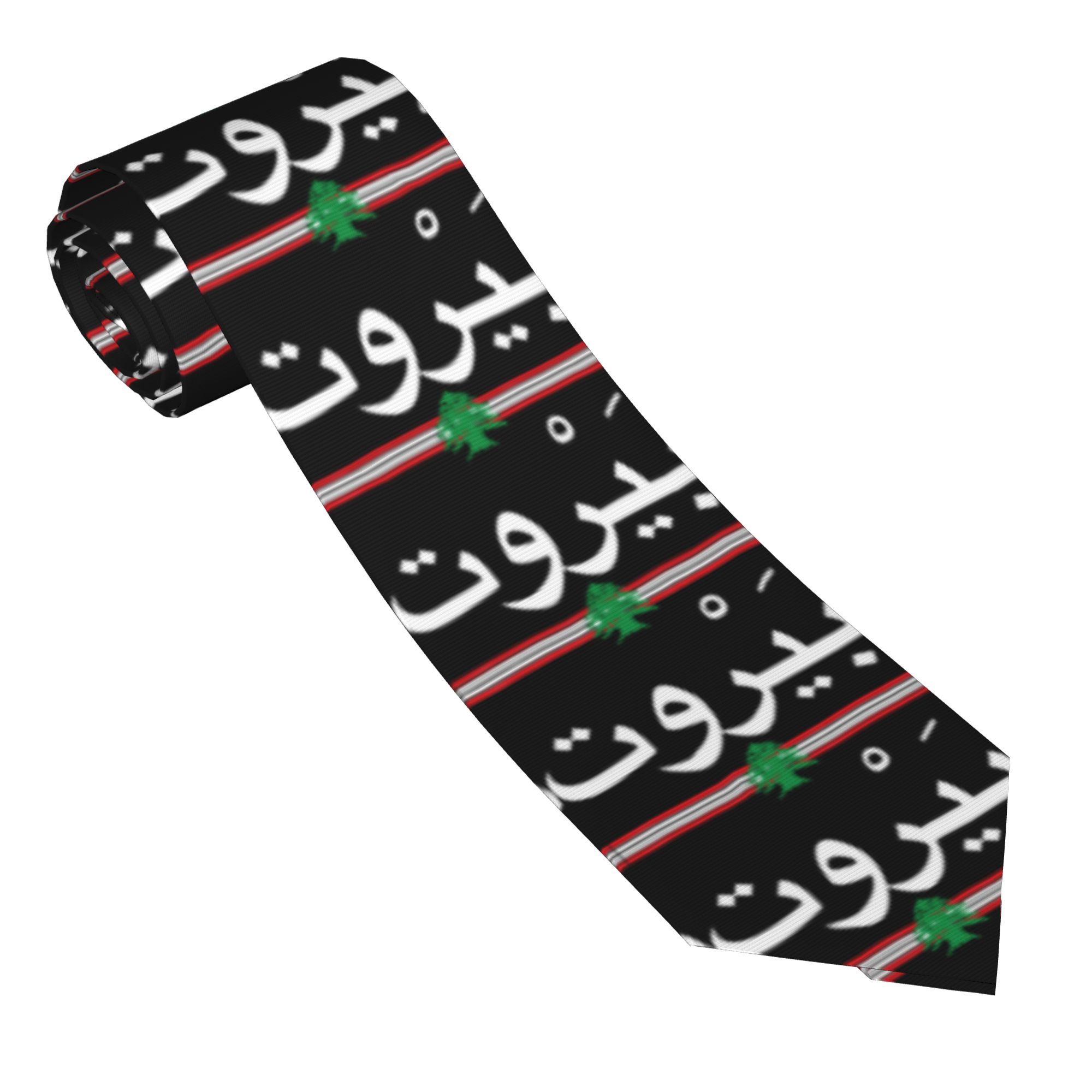 Krawat z flagą Libanonu i arab – Women Accessories Lebanon recenzja i cena