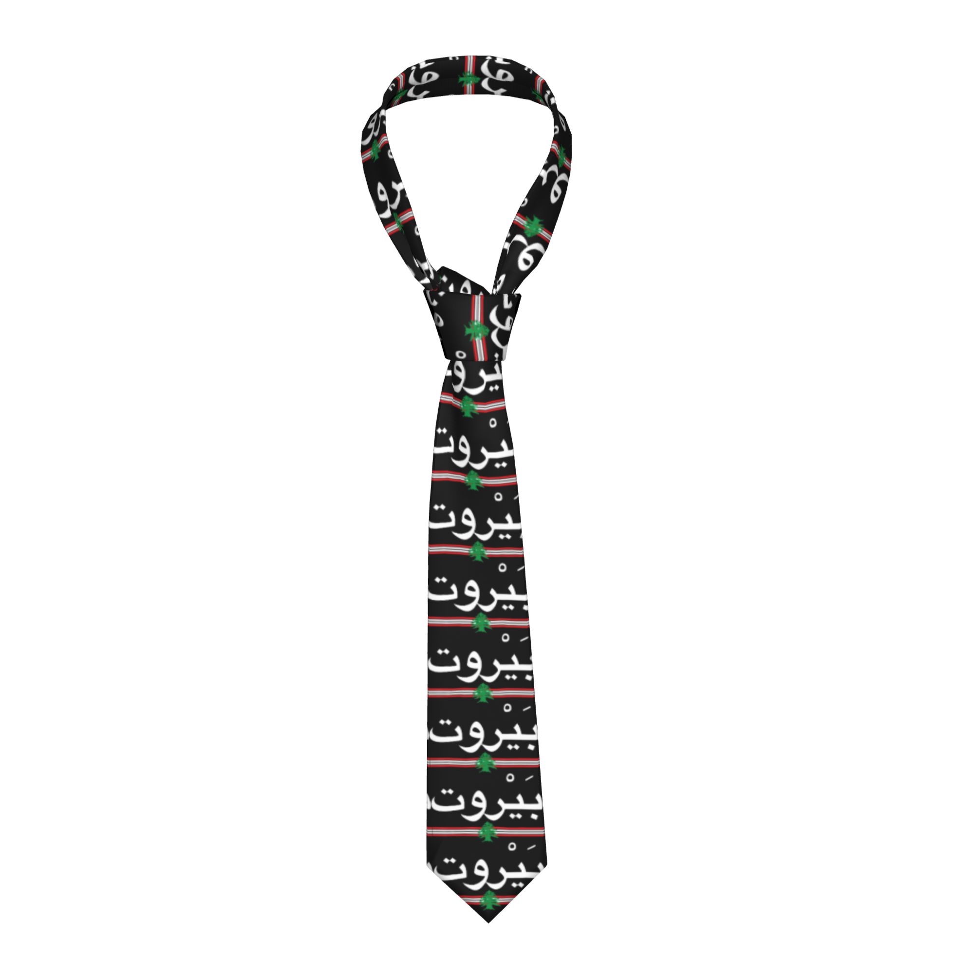 Krawat z flagą Libanonu i arab – Women Accessories Lebanon recenzja i cena