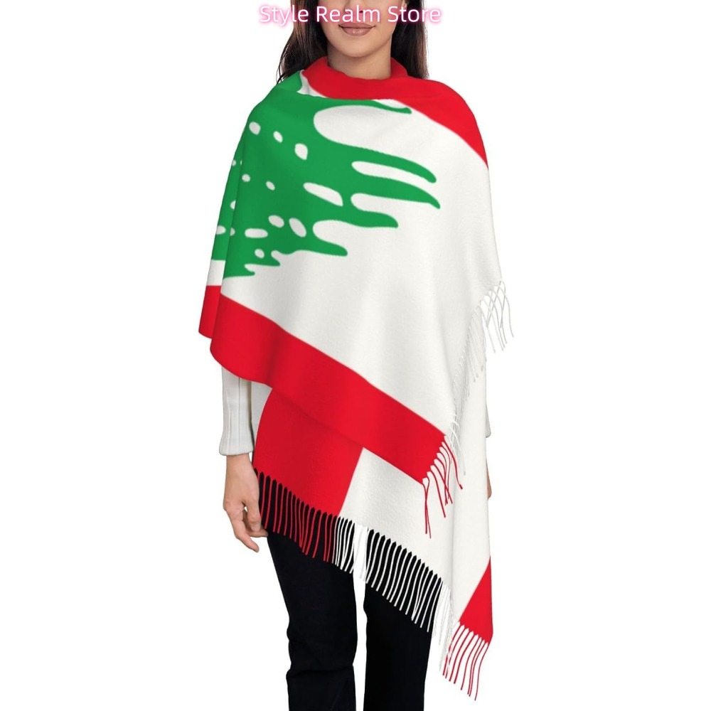 Szalik poliestrowy z nadrukiem – Women Accessories Lebanon recenzja i cena