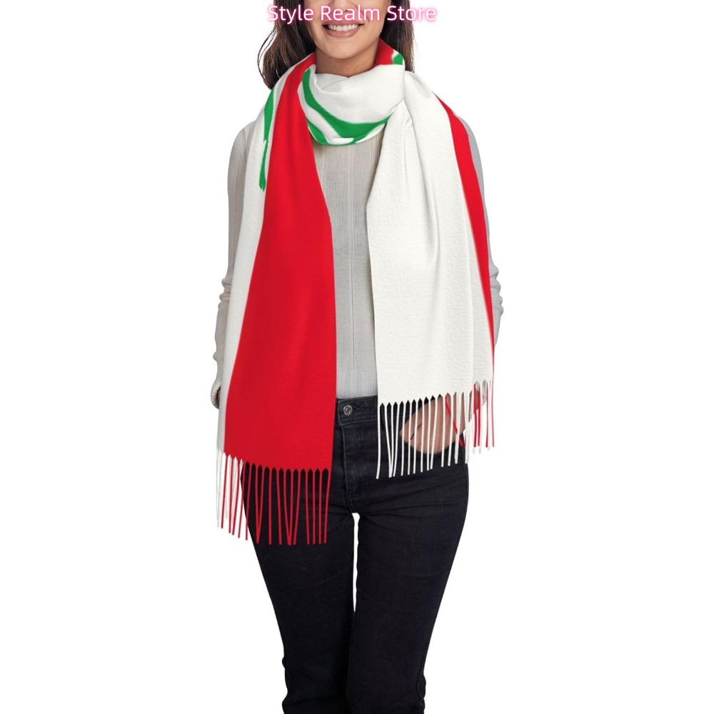 Szalik poliestrowy z nadrukiem – Women Accessories Lebanon recenzja i cena