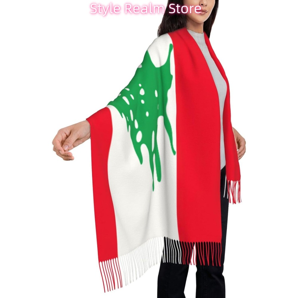 Szalik poliestrowy z nadrukiem – Women Accessories Lebanon recenzja i cena