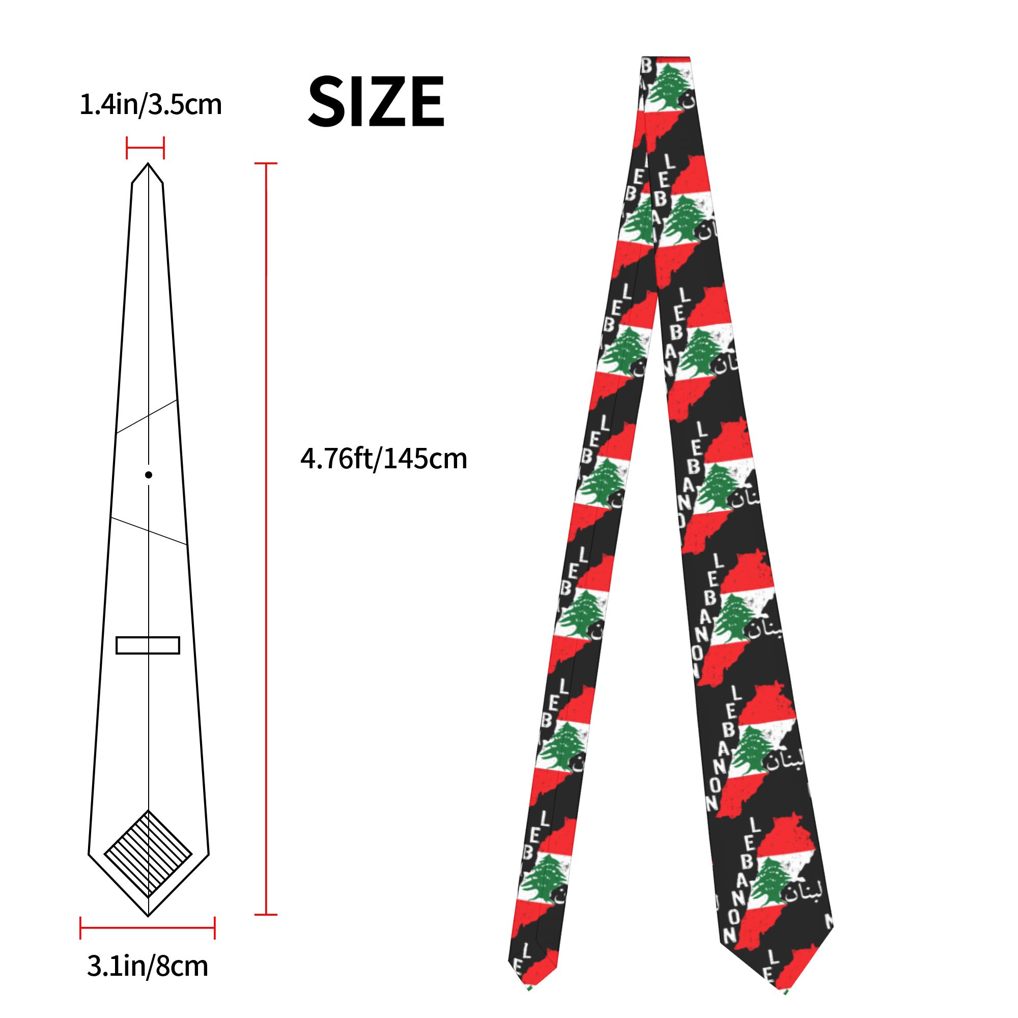 Mapa Libanu z flagą, Bejrut, d – Women Accessories Lebanon recenzja i cena