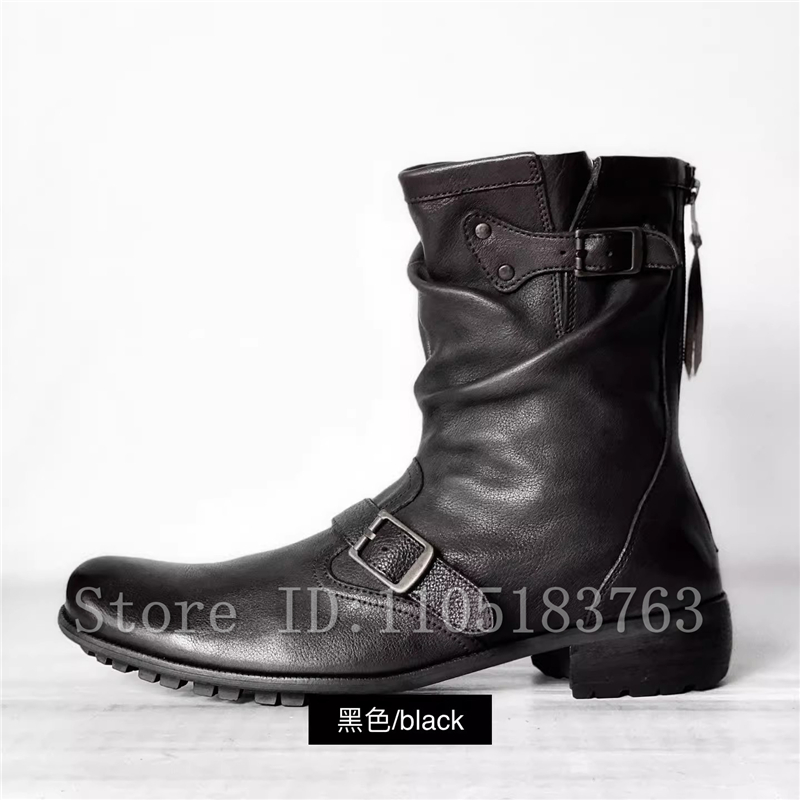 Czarne botki motocyklowe w sty – Women Electronic Accessories recenzja i cena