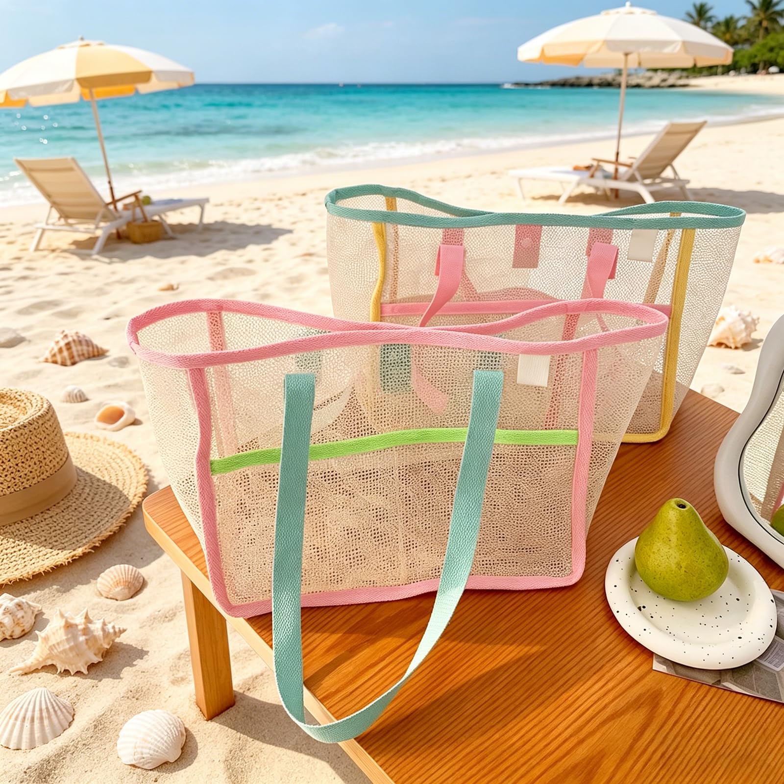 Torby plażowe damskie, kolorow – Women Accessories Bag recenzja i cena