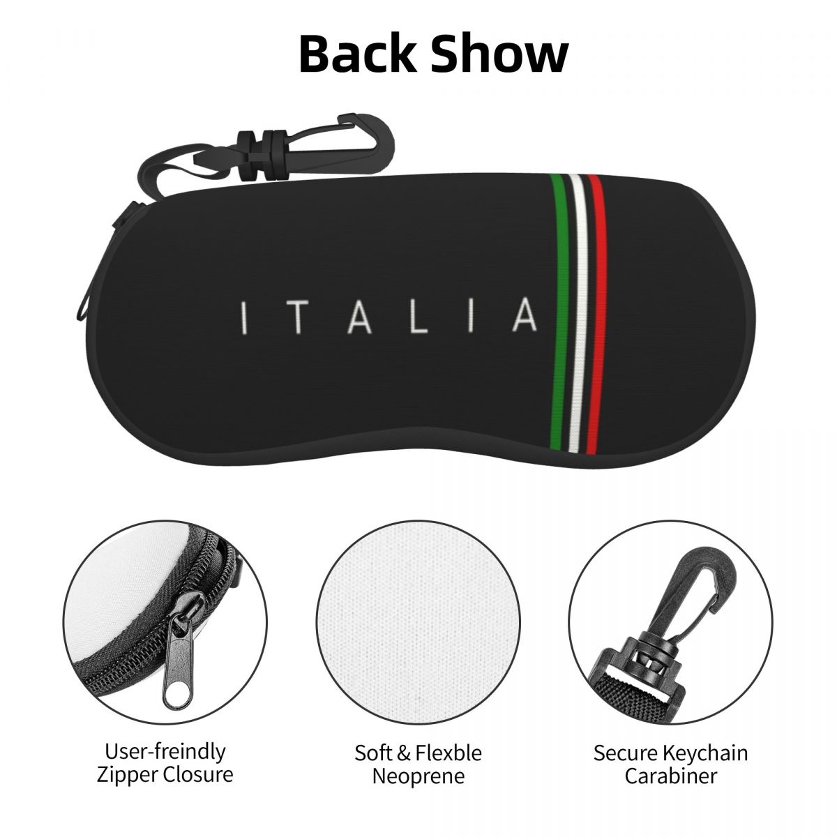 Flaga włoch okulary etui na ok – Women Accessories Qatar recenzja i cena
