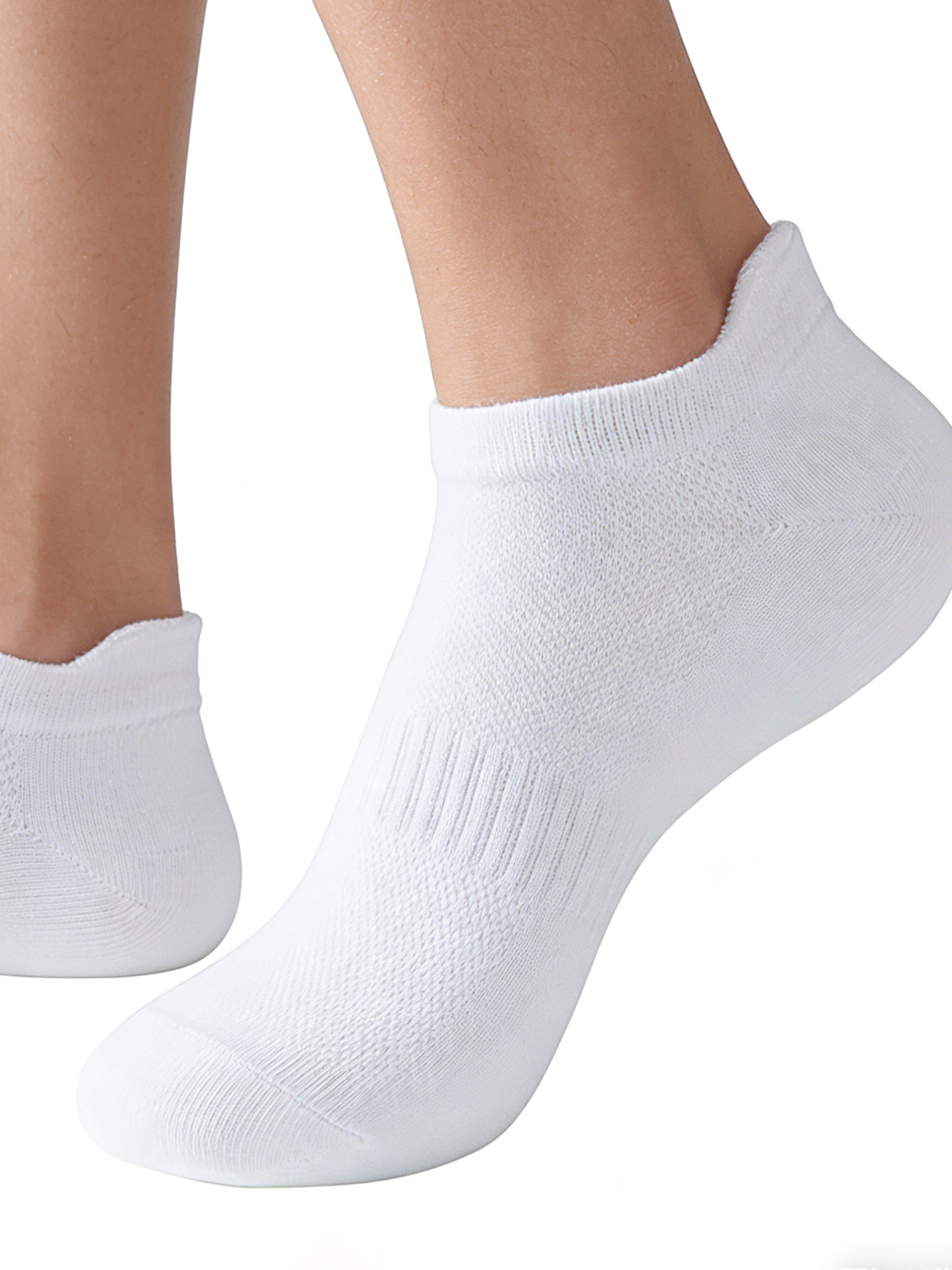 6 Par Damskie Męskie Białe Ska – Women'S Ankle Accessories recenzja i cena