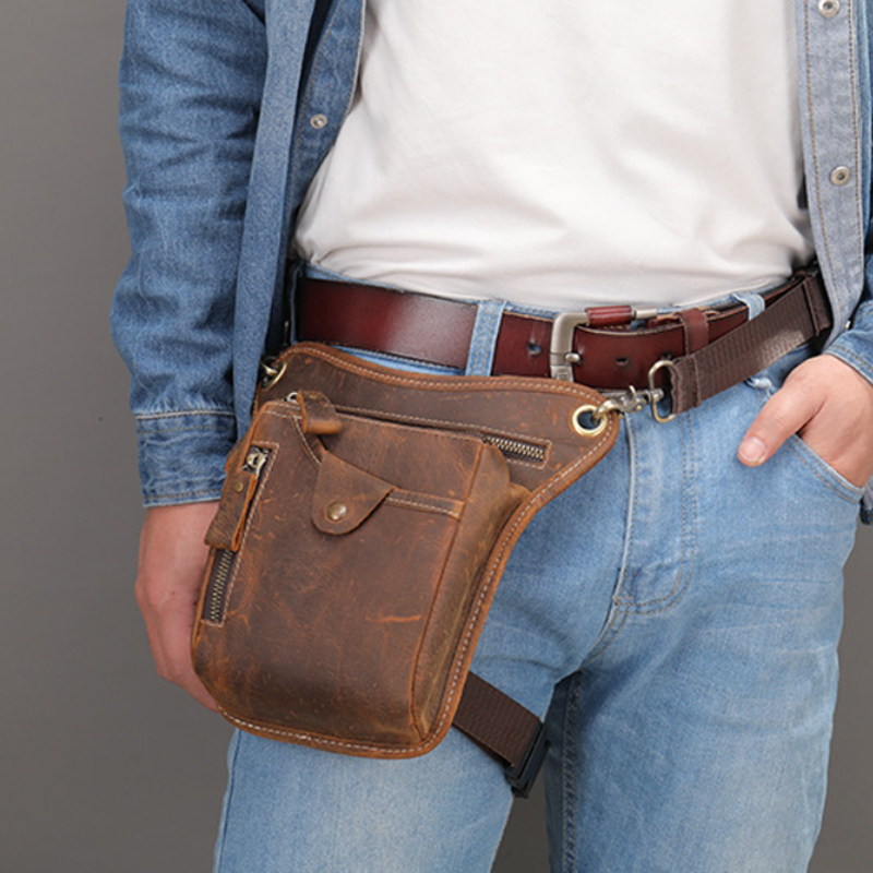 Vintage Men Waist Fanny Pack D – Women Electronic Accessories recenzja i cena