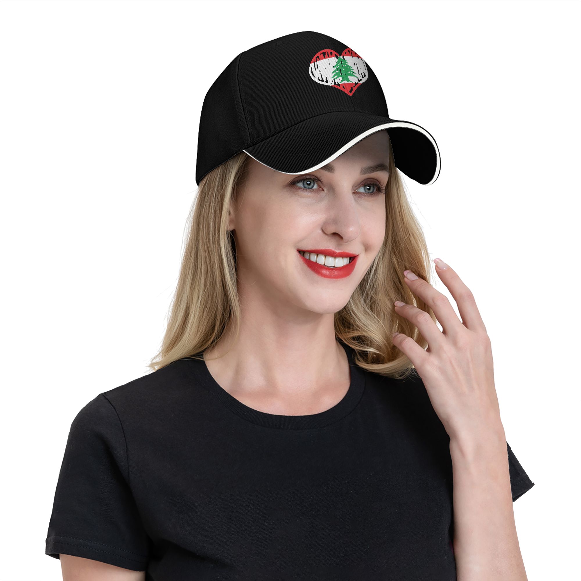 Czapka z daszkiem z flagą Liba – Women Accessories Lebanon recenzja i cena