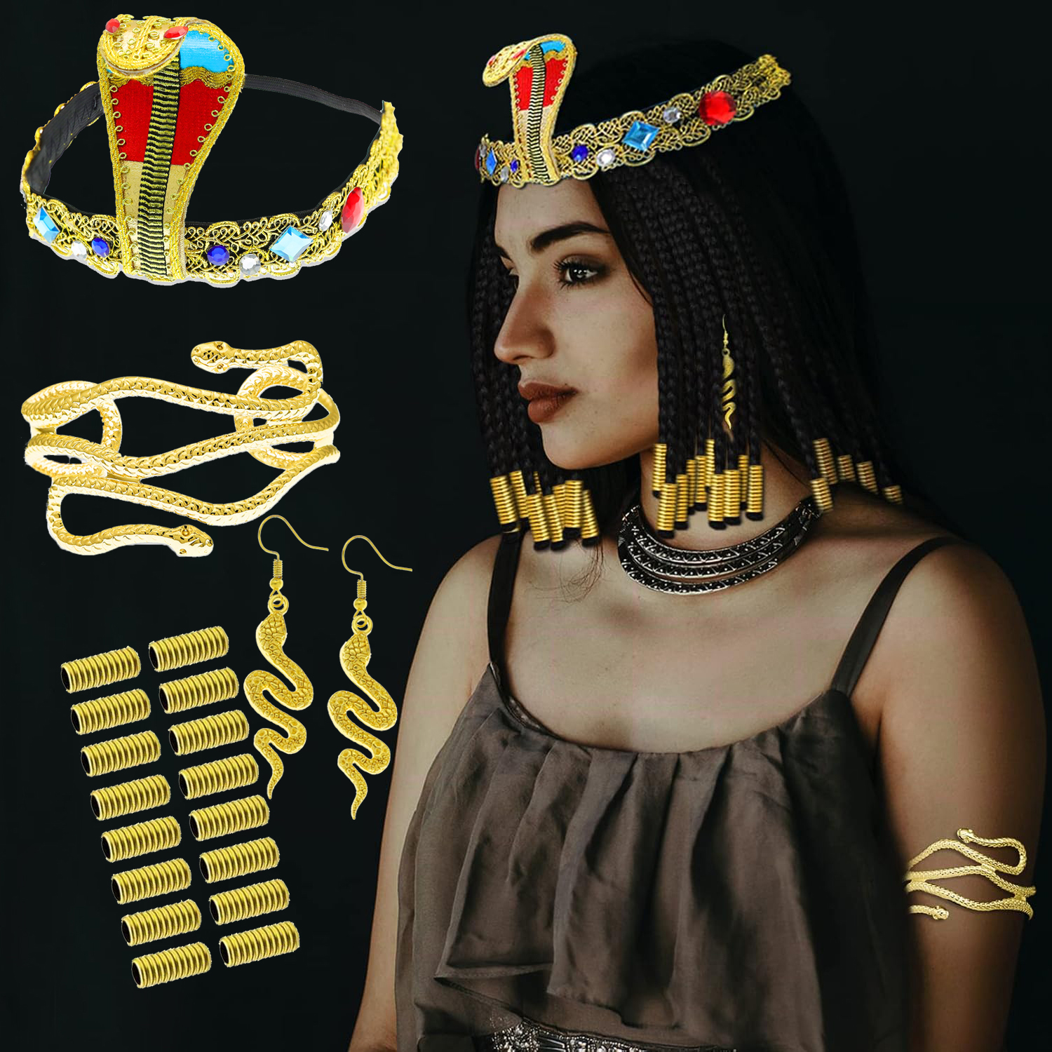 Egipska Kleopatra Akcesoria do – Women Accessories In Egypt recenzja i cena