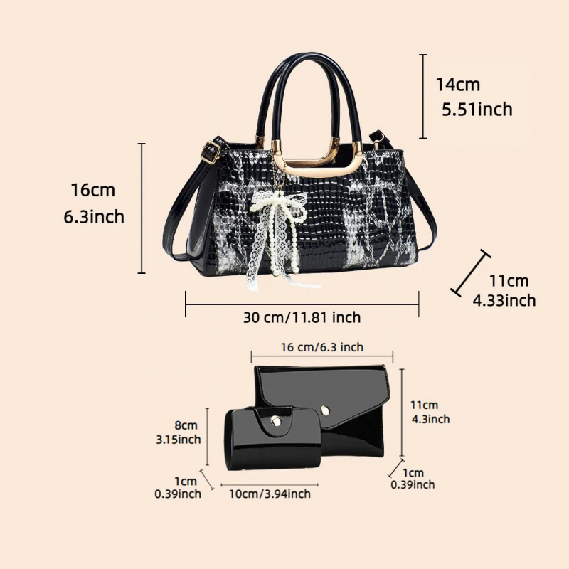 Zestaw torebek damskich, wiecz – Women Accessories Bag recenzja i cena