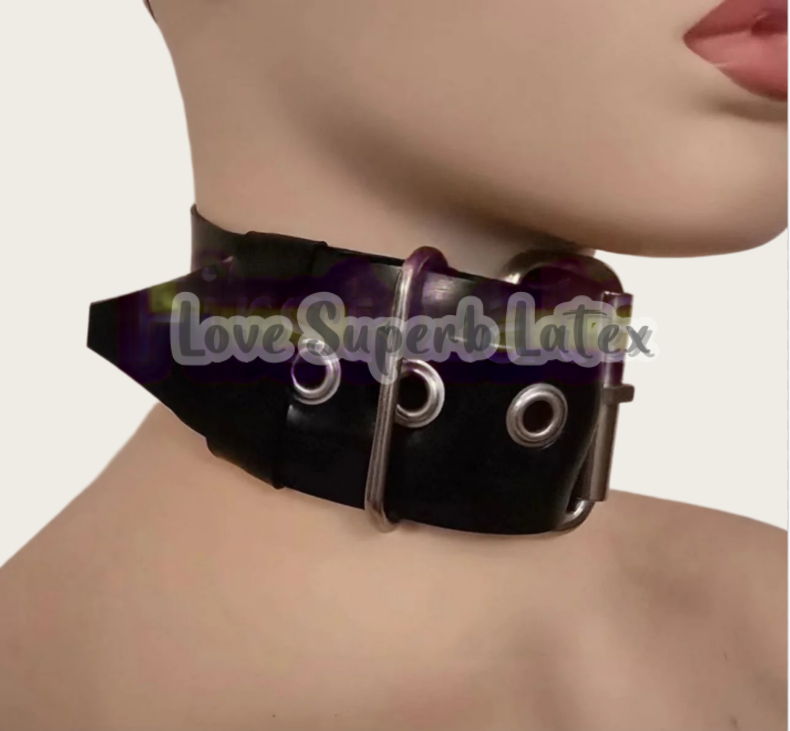 0.4mm Seksowny lateksowy choke – Women'S Clothing And Accessories recenzja i cena