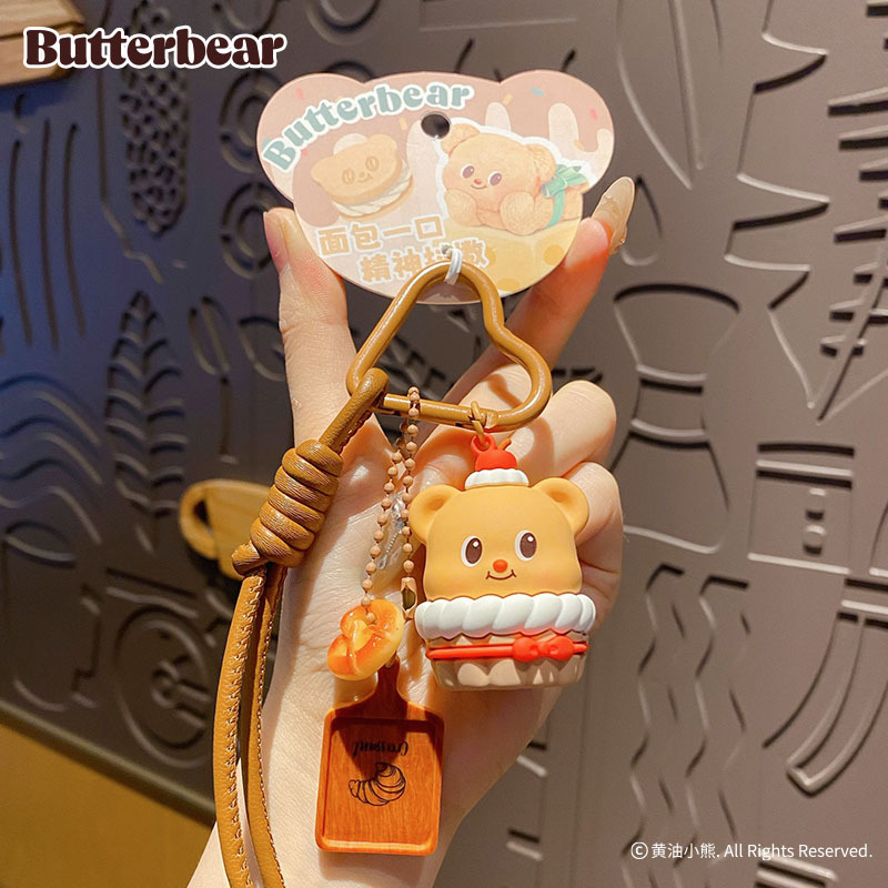 Cartoon Butter Bear Gourmet Ke – Butter Yellow Women'S Accessories recenzja i cena