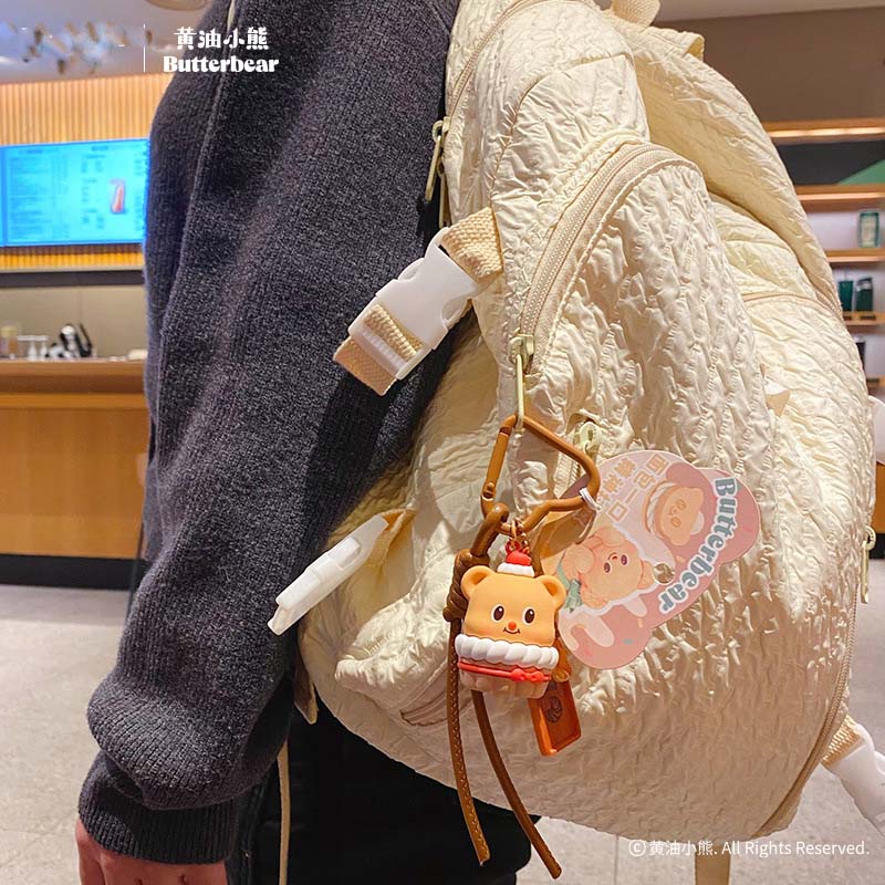 Cartoon Butter Bear Gourmet Ke – Butter Yellow Women'S Accessories recenzja i cena