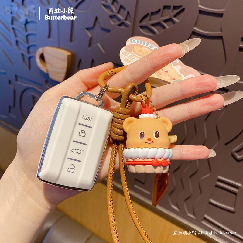Cartoon Butter Bear Gourmet Ke – Butter Yellow Women'S Accessories recenzja i cena
