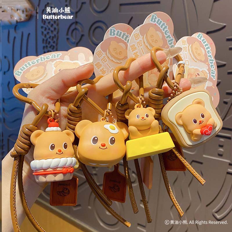 Cartoon Butter Bear Gourmet Ke – Butter Yellow Women'S Accessories recenzja i cena