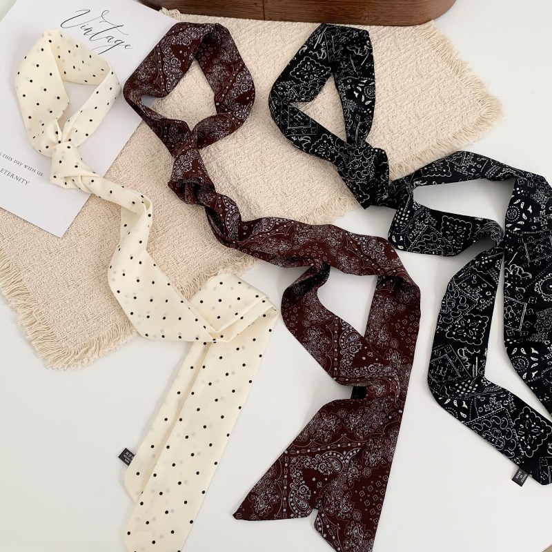 Długi, wąski szal w kropki dla – Women Electronic Accessories recenzja i cena