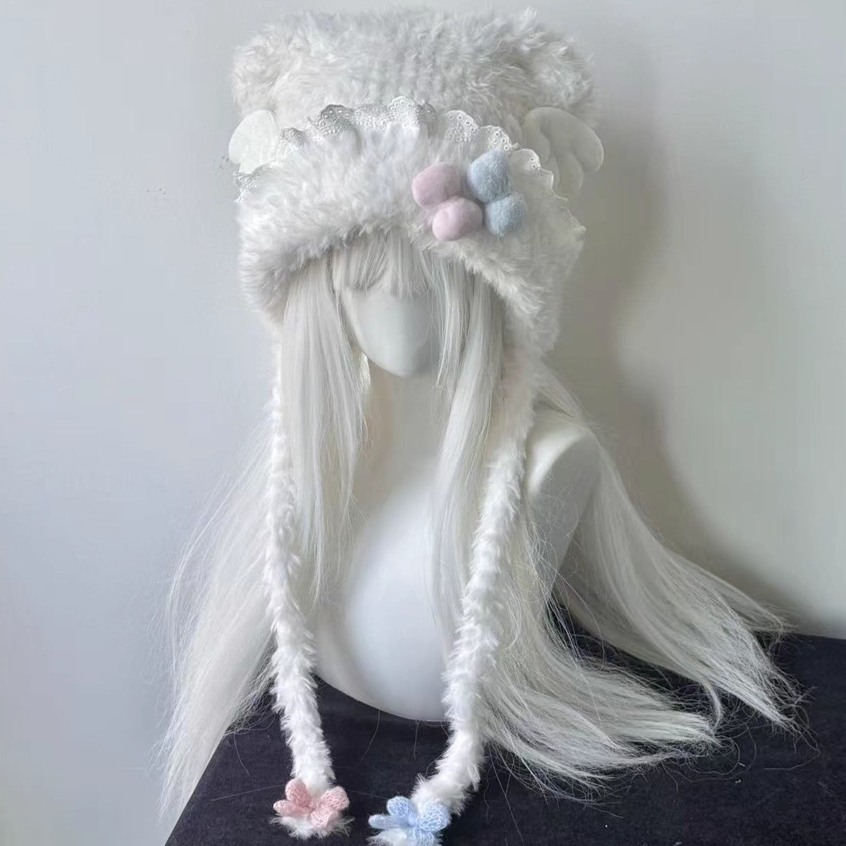Różowo-niebieska czapka w kszt – Women'S Ear Accessories recenzja i cena